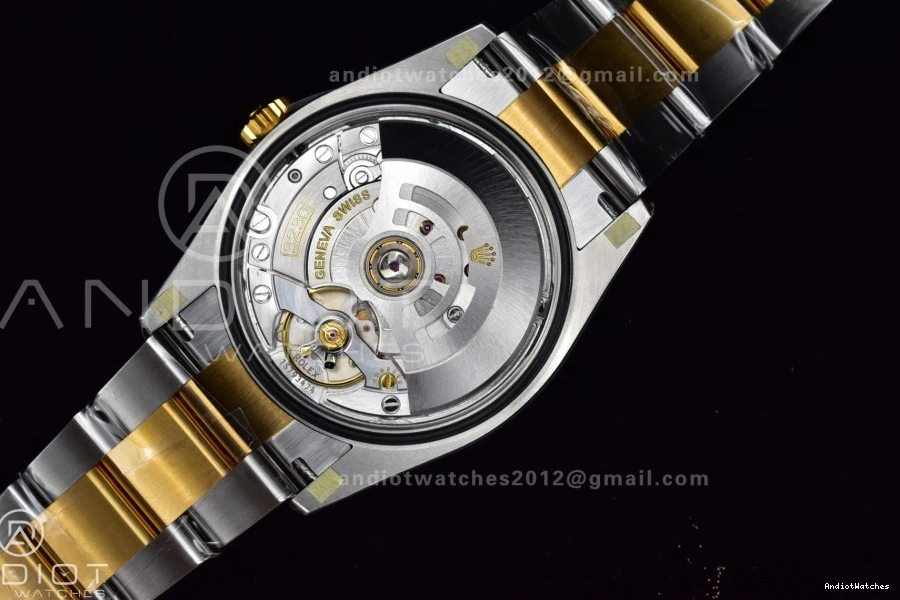 Best 1:1 Steel DD 36mm VSF 904L Black 124273 842 YG Edition Dial Bracelet SS on Resilient Explorer 0108